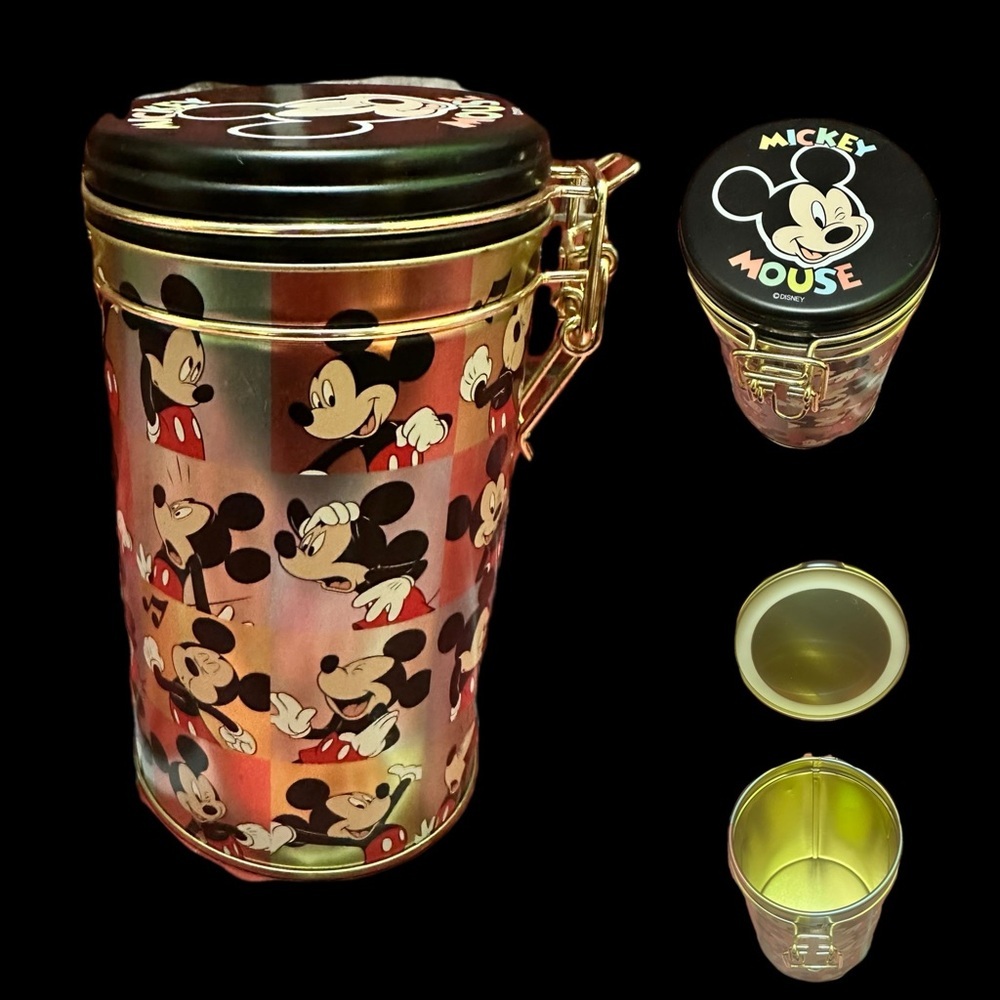 Disney Universal Studios Tokyo Japan Mickey Mouse Tin Canister